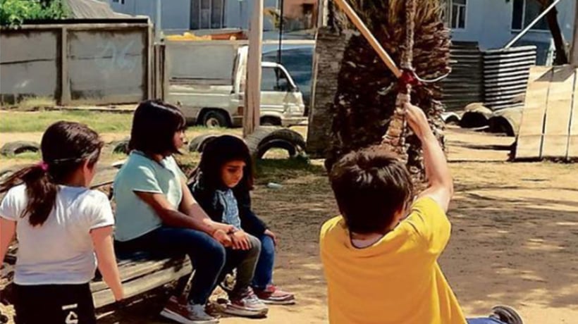 Niños y jóvenes de Llolleo Alto diseñaron espacio comunitario