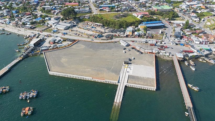 Quellón inauguró obras costeras: inversión fue de $17 mil millones