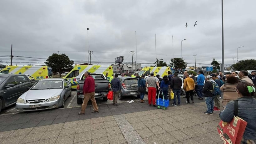 Guardias de supermercado en Puerto Montt fueron atropellados tras expulsar a un vendedor ambulante