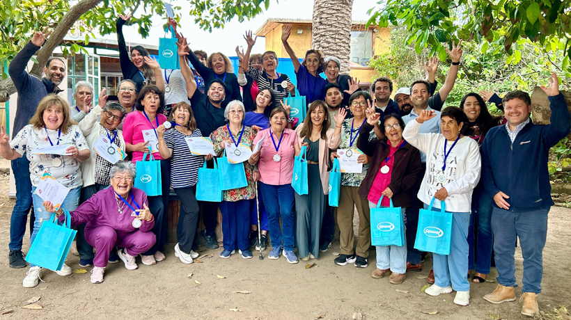 Programa Activamente de Sopraval finaliza  talleres para adultos mayores en La Ligua