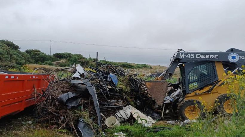 Eliminan microbasural en Senda Sur