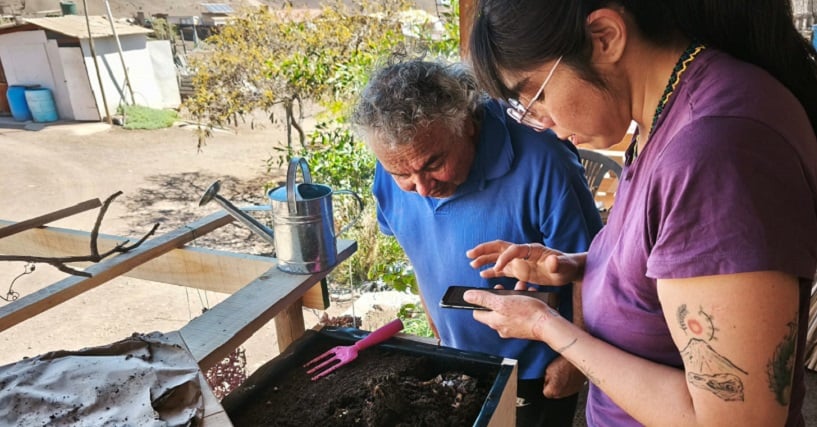 Espacio La Salita: capacitan a taltalinos en reciclaje de residuos orgánicos