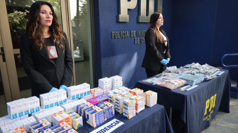 Fiscalía y PDI de Ñuble logran el mayor decomiso en el país y la detención de 20 imputados por asociación criminal y otros delitos