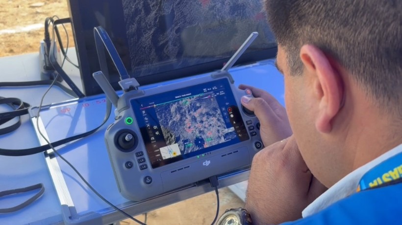 Municipio interviene fumarolas subterráneas en ex vertedero y activa monitoreo con drone térmico