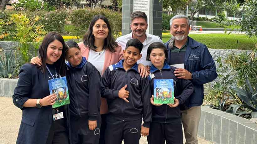 “Juntos superamos el desastre”: el libro creado en colegios de Quilpué para enfrentar emergencias