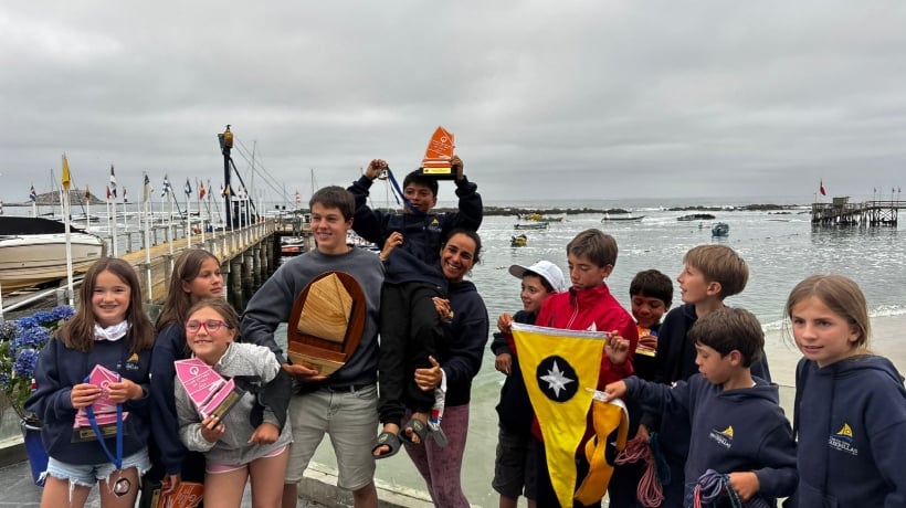 [FOTOS] Joven de Concón se coronó campeón nacional de veleros Optimist