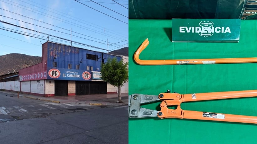 Tres detenidos tras frustrado robo al supermercado El Canario en la madrugada