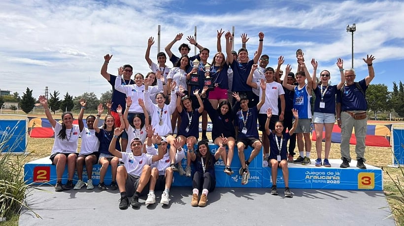 Región de Los Lagos lideró el podio nacional en los Juegos Binacionales de Argentina