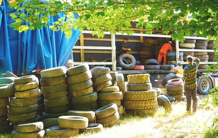 Municipio entregó más de 600 neumáticos para reciclaje y proyecta campañas abiertas a la comunidad