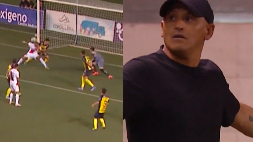 [VIDEO] El gol con la mano de Leandro Benegas que reclamó todo San Luis de Quillota