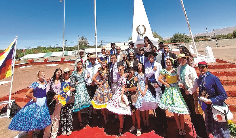 Ceremonia honró a caídos en Batalla de Topáter durante la Guerra del Pacífico en 1879