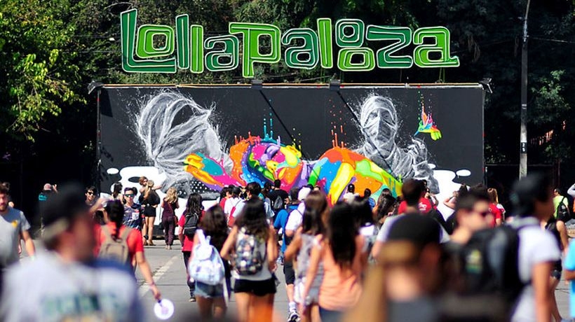[FOTO] Mira el mapa oficial de Lollapalooza Chile 2026 en su regreso al Parque O'Higgins