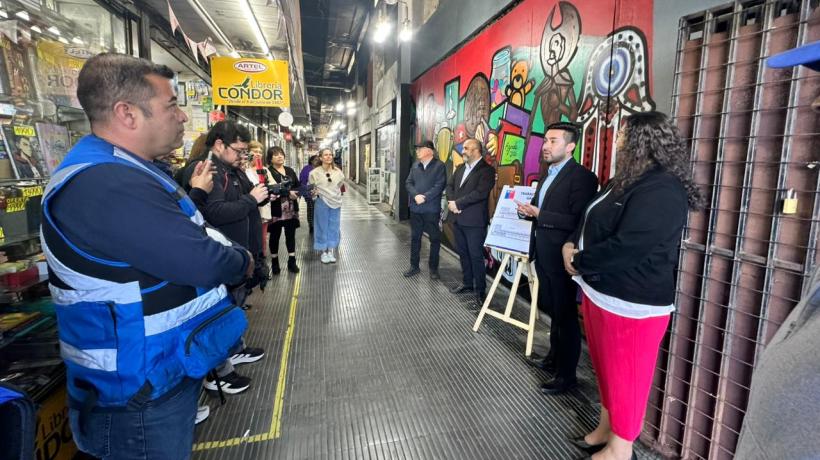 Iniciarán segunda etapa de las obras de conservación de la Galería Alessandri de Concepción