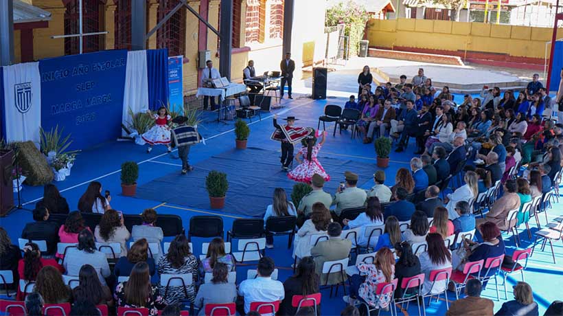Slep Marga Marga celebra inicio del Año Escolar 2026 con ceremonia en Escuela Atenas de Olmué
