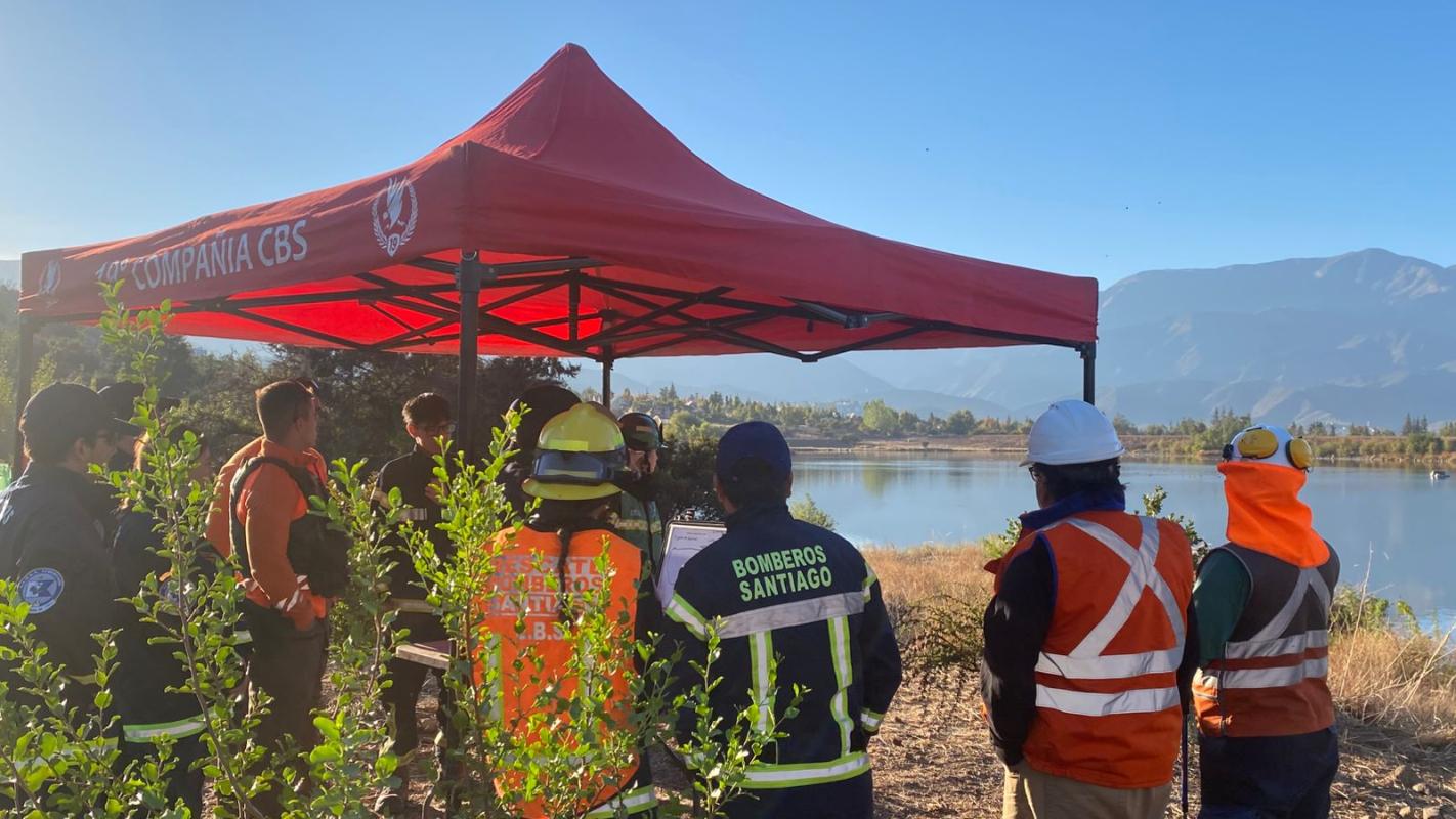 Tras labores de búsqueda: Encuentran cuerpo de sujeto desaparecido en embalse de Lo Barnechea