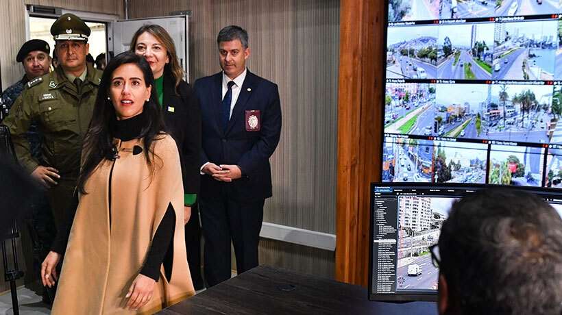 Viña del Mar pone en marcha nuevo sistema de televigilancia y moderna Central de Monitoreo 24/7