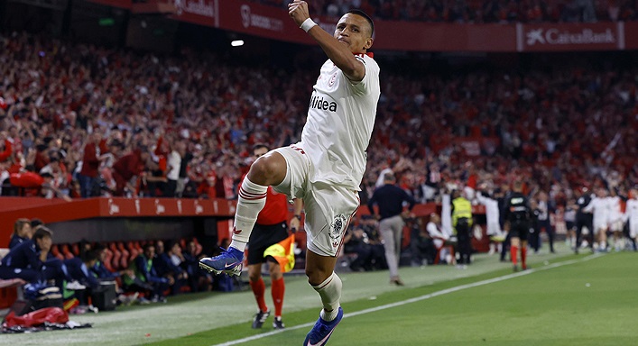 El 'renacido': tocopillano Alexis Sánchez es el héroe del Sevilla al anotar ante la Real Sociedad