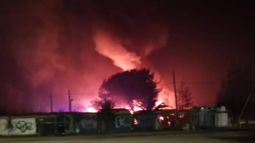 Incendio afectó locales del Parque Aconcagua en Quillota