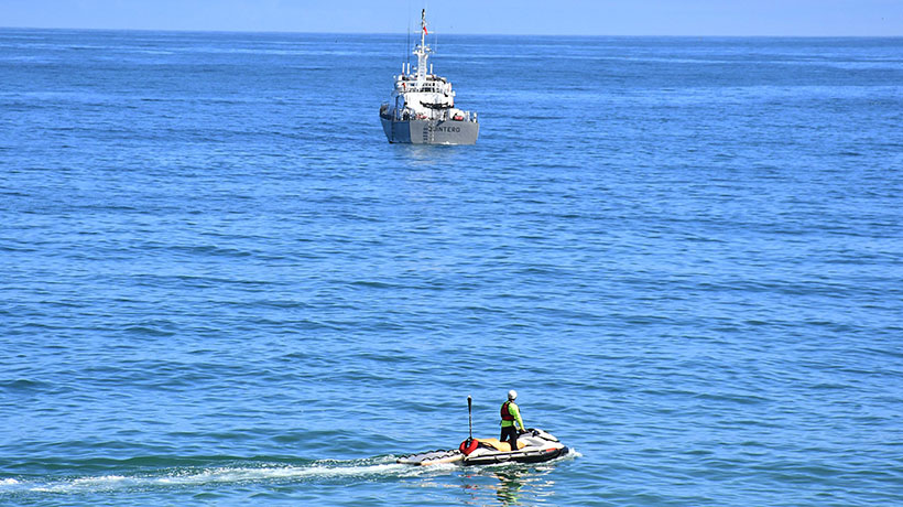 [FOTOS] Continúa infructuosa búsqueda de hombre desaparecido tras ingresar al mar en Viña