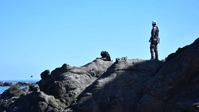 [FOTOS] Continúa infructuosa búsqueda de hombre desaparecido tras ingresar al mar en Viña