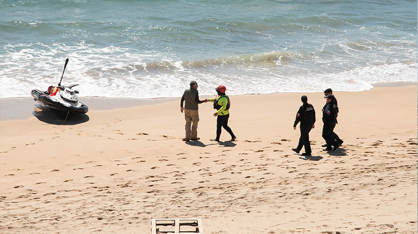 [FOTOS] Continúa infructuosa búsqueda de hombre desaparecido tras ingresar al mar en Viña