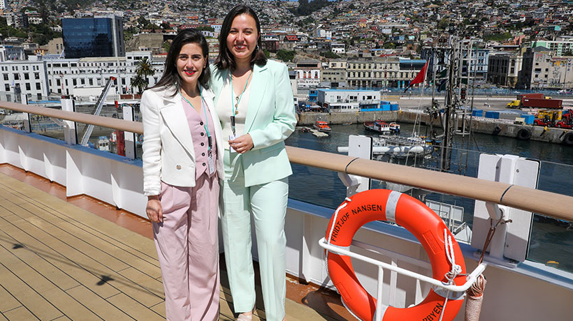 Valparaíso da el vamos a la temporada de cruceros con la recalada de moderna nave