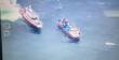 Armada rescató con vida a cinco tripulantes de lancha al garete