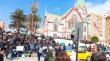 Desalojo del colegio Arica college se aplazó 30 días: Comunidad escolar sale a marchar