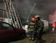 Un incendio afectó a tres viviendas en Valdivia: Cuatro personas quedaron damnificadas