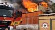 Bomberos declara primera alarma de incendio que afecta a vivienda del sector norte de Antofagasta