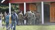 Osorno: familiares y miembros del Destacamento De Montaña N° 9 Arauco participan en velorio íntimo de militares hallados en Volcán Puntiagudo