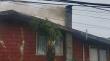 Fuego en chimenea afecta casa del sector de Rahue Alto