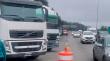 Cerca de una veintena de camiones se mantienen movilizados en la Ruta 68: se descuelgan del acuerdo logrado el día de ayer