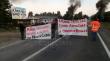 Grupo de vecinos de Cañete bloqueó ruta para protestar por incumplimiento de demadas: piden mejoras de caminos