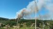 Declaran Alerta Roja para Santa Juana por incendio forestal