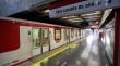 Metro informó que L1 está operativa sólo entre Pajaritos y Los Dominicos
