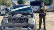 Recuperan camioneta que fue robada de forma violenta en Chillán