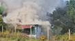 Incendio en sector Panitao Bajo de Puerto Montt consumió vivienda