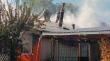 Una adulta mayor resultó herida tras incendio en vivienda de Angol