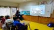 Estudiantes de Curaco de Vélez reciben charla sobre el cuidado del mar