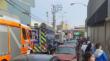 Principio de incendio se registra en bodega de supermercado de Antofagasta