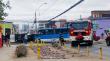 [VIDEO] Reportan volcamiento de vehículo tras colisionar con microbús en Iquique