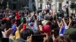Boric ante manifestación a su favor: &quot;Estamos orgullosos de lo que hemos avanzado hasta ahora&quot;
