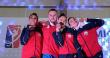 Gimnastas valdivianas ganan bronce por equipos con selección chilena en Campeonato Sudamericano