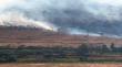 Aero Tanker llegó a reforzar el combate al incendio forestal de Las Salinas de Pullally en Papudo