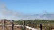 Reportan nueva quema de matorrales en sector La Vara