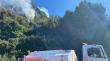 Dos detenidos en Valdivia como autores del incendio forestal del domingo en Niebla