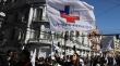 Paro nacional Confusam: funcionarios de Valparaíso marcharon por demandas laborales