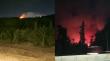 Alerta Roja en Valparaíso: incendio forestal afecta a camino La Pólvora y amenaza viviendas