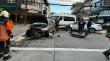Conductor ebrio habría provocado una triple colisión en pleno centro de Puerto Montt